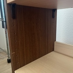 東京インテリア 本棚 収納家具 木目 お譲りしますの画像