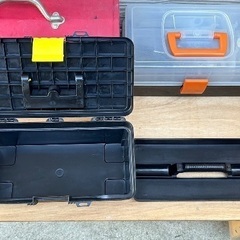 工具箱　三個セット　道具付きの画像
