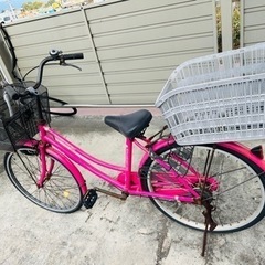 受け渡し決まりました。自転車24インチ中古