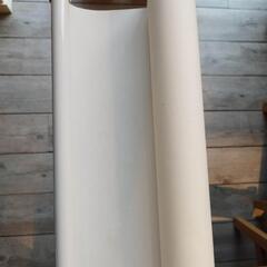 中古ロールスクリーン高215x幅162cm白の画像
