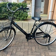 中古自転車　26インチ　ブラック