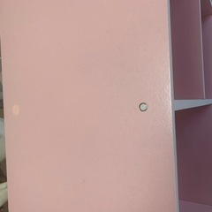 ピンク　カラーボックスの画像