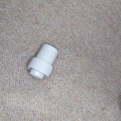 ドレンホース2直径2.5ｃｍ＋輪ゴム1㎏（1000円相当新品）の画像