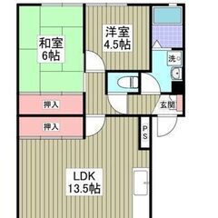 💚足利市助戸お得感大💰初期費用5万円パック(仲手別)！2LDK ...