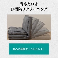 ニトリ 座椅子ソファの画像