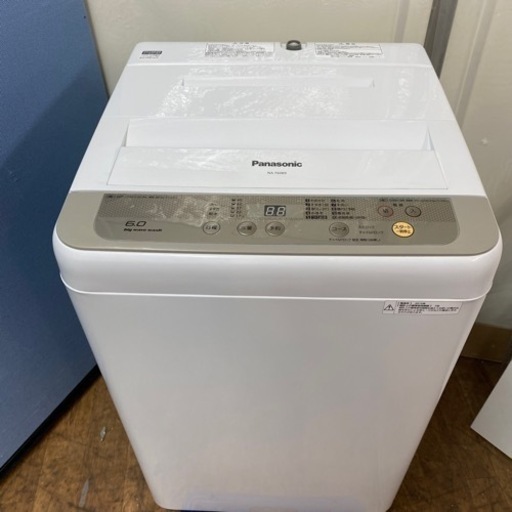 I355 ? Panasonic 洗濯機 （6.0㎏) ⭐ 動作確認済 ⭐ クリーニング済