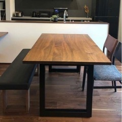 「お引き取り先決定」Master Wal マスターウォール ワイルドウッド ダイニングテーブルの画像