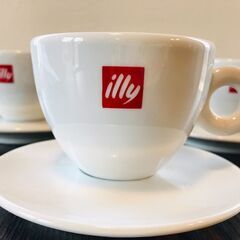illyカプチーノカップ＆ソーサ　6客セットの画像