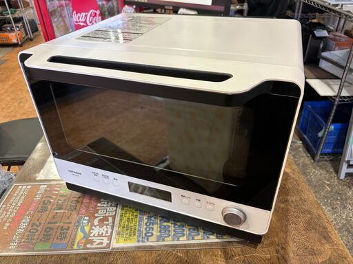 【愛品館 市原店】日立　2021年製　スチームオーブンレンジ　MRO-W1X　【愛市IFC050048-104】