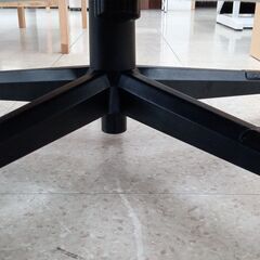 ★ジモティ割あり★  ゲーミングチェア ベージュ H×D×W クリーニング済み TJ4176の画像