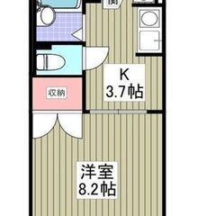 💚高崎市鼻高町	1K / 25.74㎡💰敷金/礼金0ヶ月 / フ...