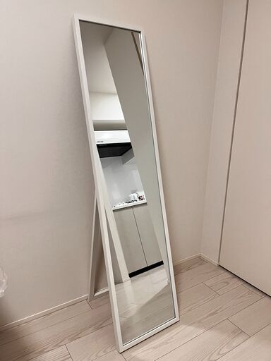 (ほぼ新品) ぼん家具 全身鏡 150 × 36 cm