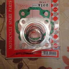 v100 ガスケット シリンダー マフラー 当時物