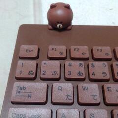 USB無線キーボード　LINE FRIENDS WIRELESS KEYBOARDの画像