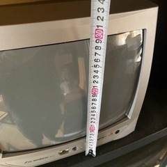 ブラウン管テレビ bv-140 14型カラーテレビ　レトロ　14インチ　の画像