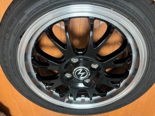 商談中に付き一時停止 エスホールド S-8M 165/55R15 75V  アルミホイール