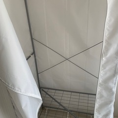 IKEA・イケア クローゼット洋服収納 BREIM　ワードローブ、ホワイト の画像