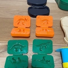 恐竜粘土遊びバッグセット　(粘土はつきません)の画像
