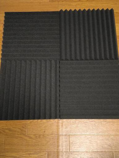 吸音フォーム　黒　５０枚