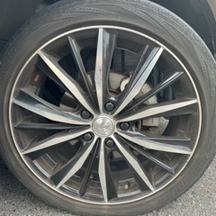 １８日午前中まで　LEONIS 18インチ　114.3 5H 215/45R18 ４本　