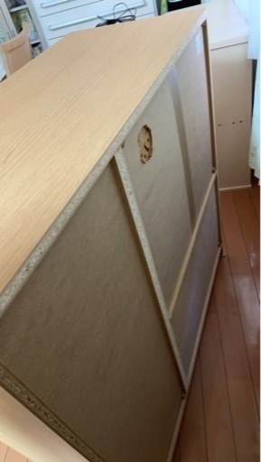 【値下げしました】ニトリ　レンジ台　フォルム　RE9090 食器棚　