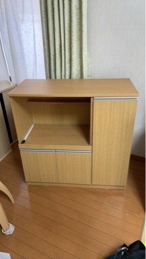 【値下げしました】ニトリ　レンジ台　フォルム　RE9090 食器棚　