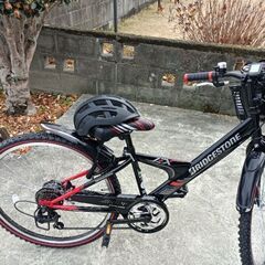 自転車　美品　ジュニア　26インチ　ブリジストン