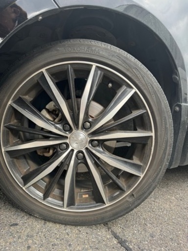 １８日午前中まで　LEONIS 18インチ　114.3 5H 215/45R18 ４本　