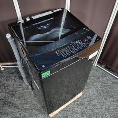 ?‍♂️h060314売約済み❌5539‼️配送設置は無料?‼️最新2023年製✨オールブラック✨6kg 洗濯機