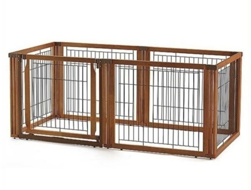 ペット用木製3WAYサークル