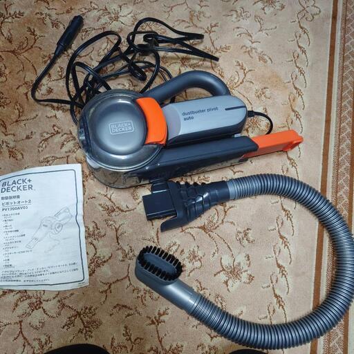 ハンディ掃除機 BLACK+DECKER PV1200AV