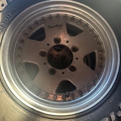 ジムニー　オールテレーン　フルピン　スパイク　31×10.5R15 ホイル付きの画像