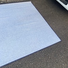 ikehiko カーペット ござ　D.STYLEKAILHARA DENIM ふっくら竹カーペット　カイハラデニム　イケヒコ　い草の画像