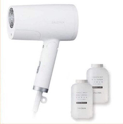 サロニア トリートメントミストドライヤー SAL21102SE カートリッジ式専用セラム付き ヘアケア 保湿 ミスト ミストケア機能 マイクロ化 美容液ミスト SALONIA