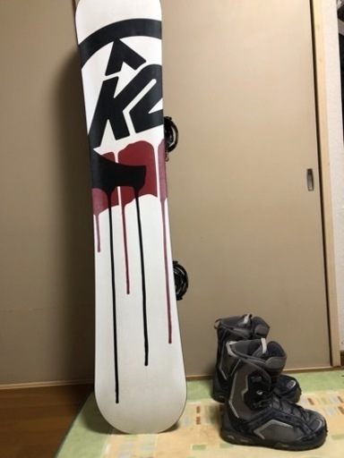 スノーボード3点セット　K2 SALOMON