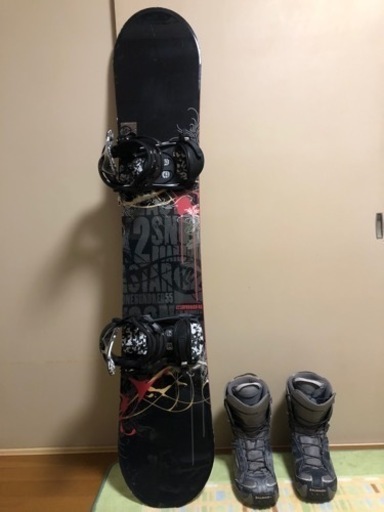 スノーボード3点セット　K2 SALOMON