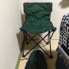 キャンプチェア　折りたたみイス収納袋付き 携帯便利 ハイキング 登山 釣り イス コンパクト 高安定 椅子 キャンプ 折りたたみ アウトドアチェアの画像