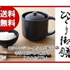 電子レンジ用調理器具 ひとり御膳 (日本製)