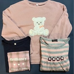 女の子用🎀ピンクの長袖セット🎀130