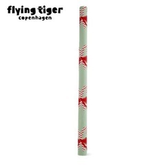 中古品 ラッピングペーパー 3本セット フライングタイガー flyingtiger クリスマスの画像