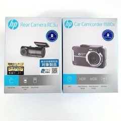ドライブレコーダー hp ヒューレットパッカード 前後2カメラ Wi-Fi機能