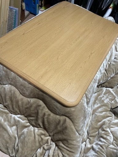 こたつ机 120×80 家具調こたつ TM28 こたつ　コタツ　タンスノゲン