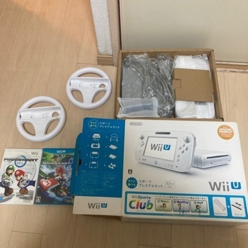 wiiu 本体とマリオカートセット