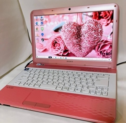 SONY - 【ピンク】VAIOノートPC Corei3 SSD128GB Win10 VAIO E SONY VAIO VPCEHシリーズ[ピンク] Win10H ノートパソコン