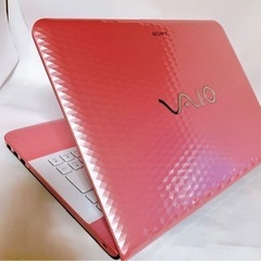 VAIO　DVD/webカメラ　 ダイヤモンドピンク　SONY  ノートPCの画像