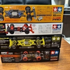 
新品未使用　ミニ四駆　4点セットの画像
