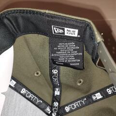 NEW ERA（ニューエラ） LA 限定カラー 9FORTY A-Frame カーキ色
の画像