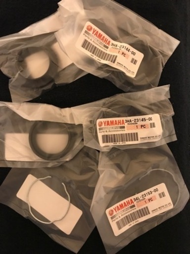 【YAMAHA】【XJR400】●【フォークダストシール・オイルシール・オイルシールクリップ ～ 3点のSET(×2SET/1台分)】