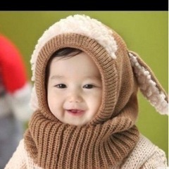 キッズ！冬用帽子の画像