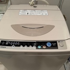日立 全自動洗濯機6Kgの画像